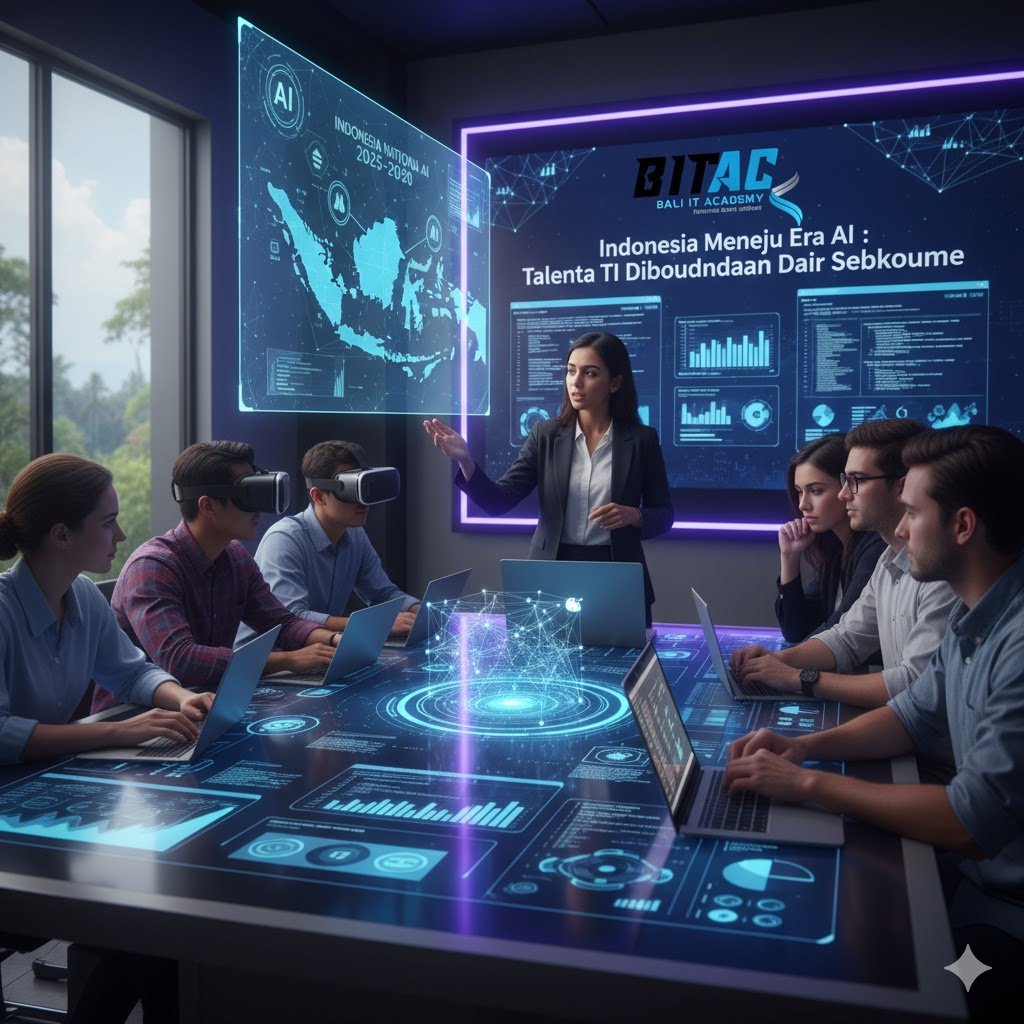 “Indonesia menuju era AI: Talenta TI dibutuhkan lebih dari sebelumnya” Tags: ai;roadmap;talenta;pendidikan